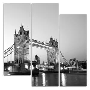 Obraz na plátně - Tower Bridge - čtverec 330ČC (75x75 cm)