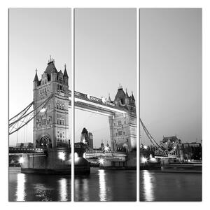 Obraz na plátně - Tower Bridge - čtverec 330ČB (75x75 cm)