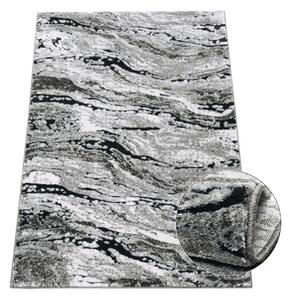 BE Koberec Miami Plus 0303 GREY - šedý obdélníkový Rozměr: 40x60 cm