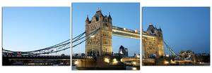 Obraz na plátně - Tower Bridge - panoráma 530D (90x30 cm)