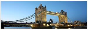 Obraz na plátně - Tower Bridge - panoráma 530A (105x35 cm)