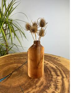 Dřevěná váza 19 cm Ziyad