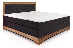 Sob nábytek - Boxspring postel 160x200 Albert divoký dub - MOSANE00280