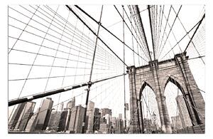 Obraz na plátně - Manhattan Bridge 1925A (100x70 cm)
