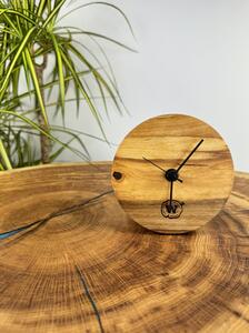 Dřevěné stolní hodiny Lynlee