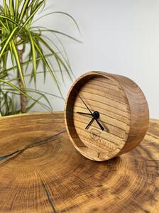 Dřevěné stolní hodiny Wilder