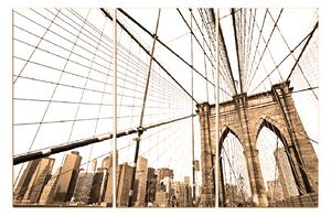 Obraz na plátně - Manhattan Bridge 1925FB (105x70 cm)