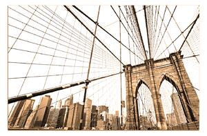 Obraz na plátně - Manhattan Bridge 1925FA (90x60 cm )