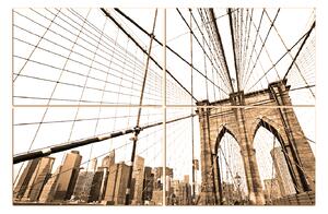 Obraz na plátně - Manhattan Bridge 1925FD (90x60 cm)