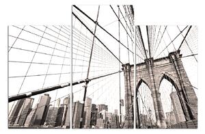 Obraz na plátně - Manhattan Bridge 1925C (150x100 cm)