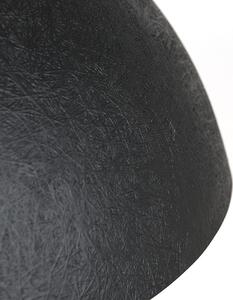 Průmyslová závěsná lampa černá se zlatem 70 cm - Magna