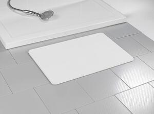 Bílá koupelnová předložka z křemeliny 39x60 cm Simi – Wenko
