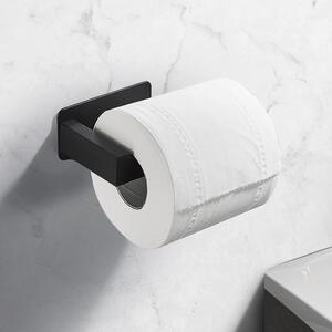 ViaDomo Via Domo - Držák na toaletní papír Gioia - černá - 14,5x4,5x7 cm