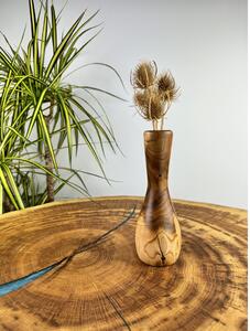 Dřevěná váza 19 cm Xolani