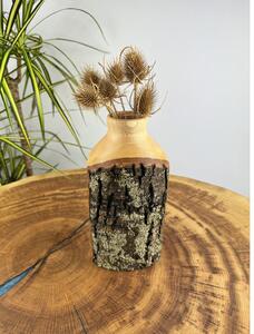 Dřevěná váza 22 cm Kaisa