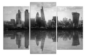 Obraz na plátně - Západ slunce Londýn 128ČC (150x100 cm)