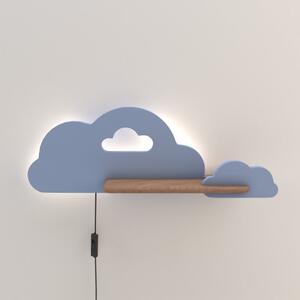 Bílo-modré dětské svítidlo Cloud – Candellux Lighting