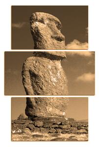 Obraz na plátně - Ahu Akivi moai - obdélník 7921FC (120x80 cm)