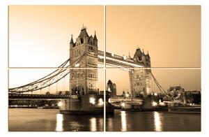 Obraz na plátně - Tower Bridge 130FE (120x80 cm)
