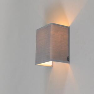 Venkovská nástěnná lampa šedá - Vete