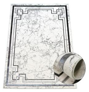 BE Koberec Allianz 6309 GREY - šedý obdélníkový Rozměr: 60x100 cm