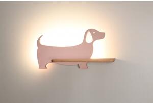 Růžové dětské svítidlo Dog – Candellux Lighting