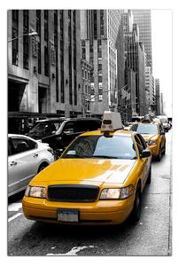 Obraz na plátně - Taxi z New Yorku - obdélník 7927A (90x60 cm )
