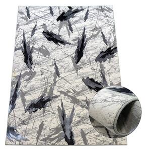 BE Koberec Allianz 6310 GREY - šedý obdélníkový Rozměr: 60x100 cm
