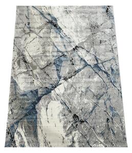 BE Koberec Pera 3304 BLUE - modrošedý obdélníkový Rozměr: 60x100 cm