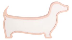 Růžová dětská lampička Dog – Candellux Lighting