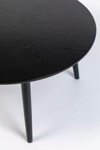 Kulatý jídelní stůl s deskou v dubovém dekoru ø 100 cm Fabio – White Label