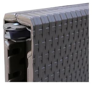 TENTino Zahradní set RATTAN - STŮL 180x76 PŮL + 4x ŽIDLE