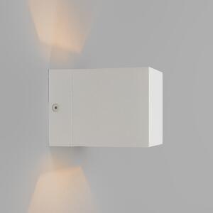 Moderní nástěnná lampa bílá - Transfer