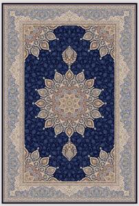 BE Koberec Sultan 1203 BLUE - modrý béžový obdélníkový Rozměr: 150x225 cm