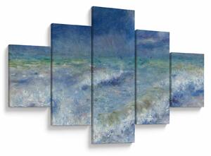 Obraz - Pierre-Auguste Renoir, Seascape, reprodukce (125x70 cm)