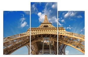 Obraz na plátně - Eiffelova věž - pohled zezdola 135C (105x70 cm)
