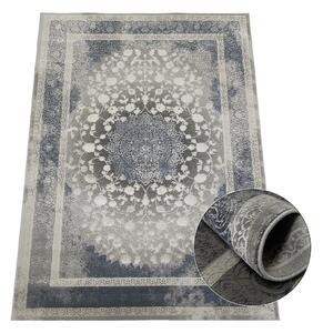 BE Koberec Deluxe 9091 NAVY - tmavě modrý obdélníkový Rozměr: 60x100 cm