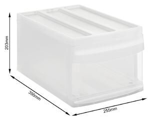 Rotho M - Zásuvka, úložný box vysunovací, transparentní Rotho SYSTEMIX