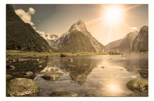 Obraz na plátně - Fjordy 138FA (100x70 cm)