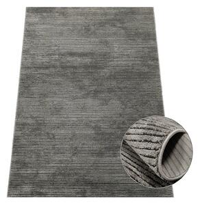 BE Koberec Eforia 9551 GREY - šedý obdélníkový Rozměr: 60x100 cm