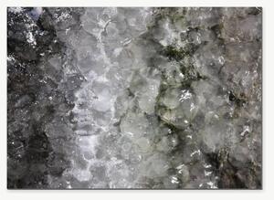 Struktura ledu – Jednodílný obraz, 70 × 50 cm