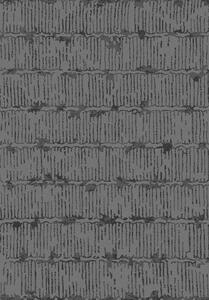 BE Koberec Eqos 0004 GREY - šedý obdélníkový Rozměr: 60x100 cm