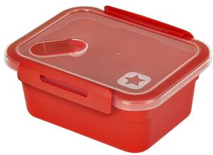 Rotho XS - Plastový box, krabička, dóza, do mikrovlnky Rotho MEMORY, 0,6l, červená RT1128202792