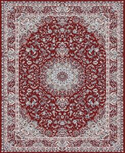 BE Koberec Jasmin 9871 RED - červený obdélníkový Rozměr: 80x150 cm