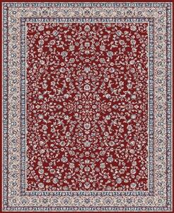 BE Koberec Jasmin 9870 RED - červený obdélníkový Rozměr: 80x150 cm
