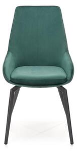 Halmar Jídelní židle K479, tmavě zelená