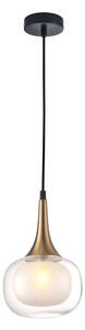 ITALUX PND-99709-1-BRO-CL - Lustr na lanku KONILA 1xG9/10W/230V