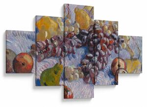 Obraz - Vincent van Gogh, Grapes, Lemons, Pears, and Apples, reprodukce (125x70 cm)