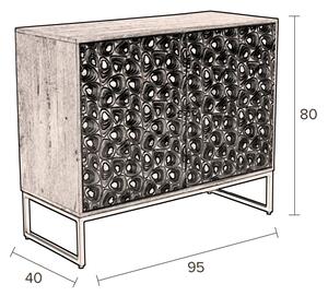 Skříňka z mangového dřeva 95x80 cm Meena – Dutchbone