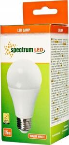 Spectrum LED LED žárovka Teplá E-27 230V 15W 13113